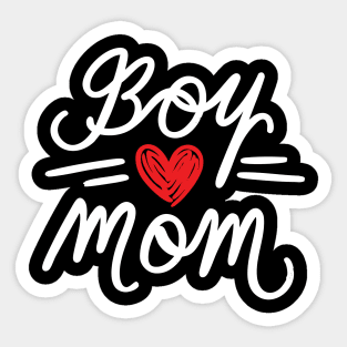 Boy Mom Sticker